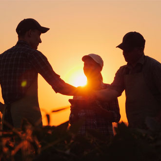 workers in the British farming sector